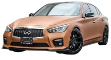 Infiniti Q50 Side Skirts Matte Black For 2014-2017 Infiniti Q50 Stillen image 9