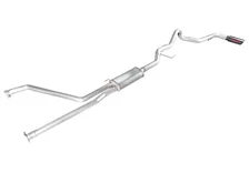 Tundra Cat Back Exhaust System Black Stainless Steel Tip For 22-Pres Toyota Tundra Stillen image 4