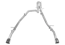 Ram 1500 Cat Back Exhaust System Polished Tips For 2011-2024 Ram 1500 Stillen image 3