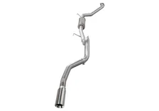 24-Present Toyota Tacoma Rear Exit Cat Back Exhaust with Polished Tip Stillen image 4