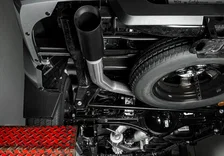24-Present Toyota Tacoma Rear Exit Cat Back Exhaust with Black Tip Stillen image 1