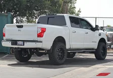 Nissan Titan Cat Back Exhaust 5.6L Non-XD 2WD/4WD Polished Tip For 2016-2021 Nissan Titan Non-XD 2WD/4WD Stillen image 3