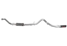 24-Present Toyota Tacoma Rear Exit Cat Back Exhaust with Black Tip Stillen image 4