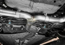 Honda Civic Cat-Back Exhaust Burnt Blue Tip For 22+ 1.5T Honda Civic Stillen image 9