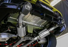 Nissan Z Cat Back Exhaust Street Series Carbon Fiber Tip For 2023+ Nissan Z Stillen image 2