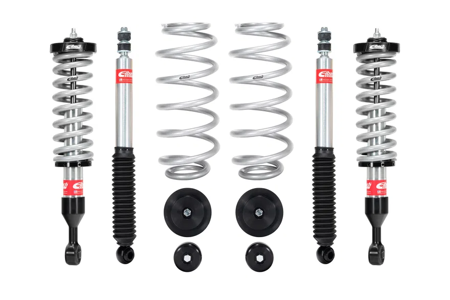 Pair of Front Coilovers + Rear Shocks + Rear Springs for Lexus GX470