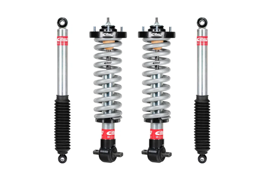 Pair of Front Coilovers + Rear Shocks for GMC Sierra 1500