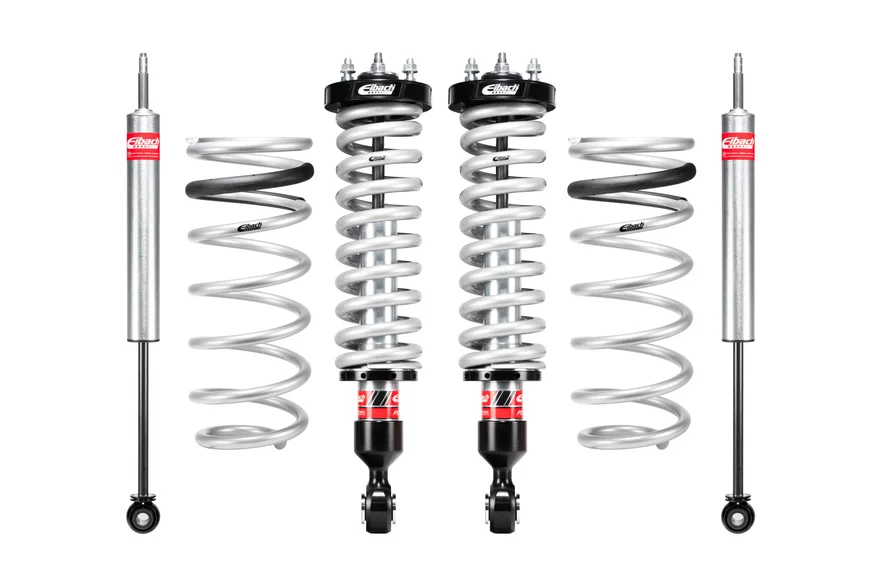 Pair of Front Coilovers + Rear Shocks + Rear Springs for Toyota Sequoia
