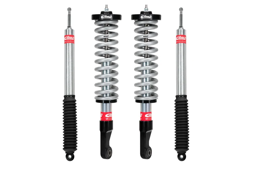 Pair of Front Coilovers + Rear Shocks for Toyota Tundra
