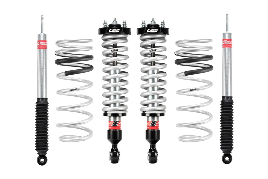Pair of Front Coilovers + Rear Shocks + Rear Springs for Toyota Tundra