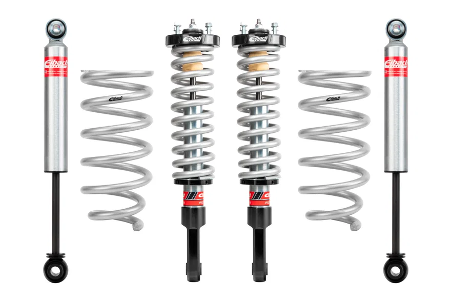 Pair of Front Coilovers + Rear Shocks + Rear Springs for Toyota Sequoia