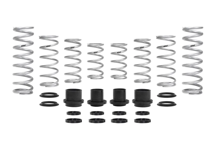 Front and Rear Set of 8 Springs + Hardware for Polaris RZR XP Turbo S