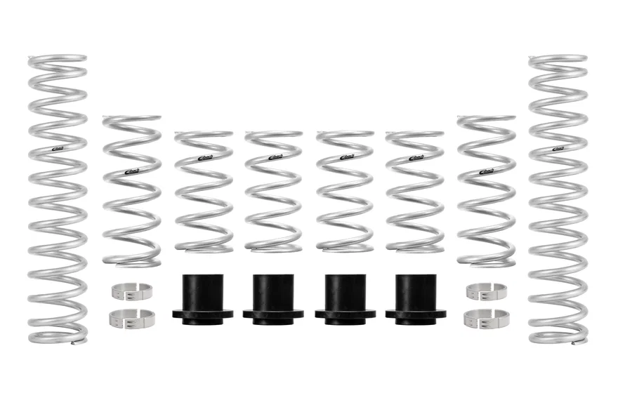 Front and Rear Set of 8 Springs + Hardware for Polaris