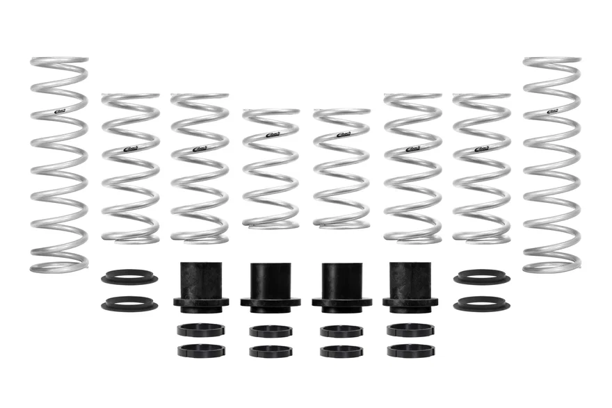 Front and Rear Set of 8 Springs + Hardware for Polaris RZR XP 4 Turbo EPS
