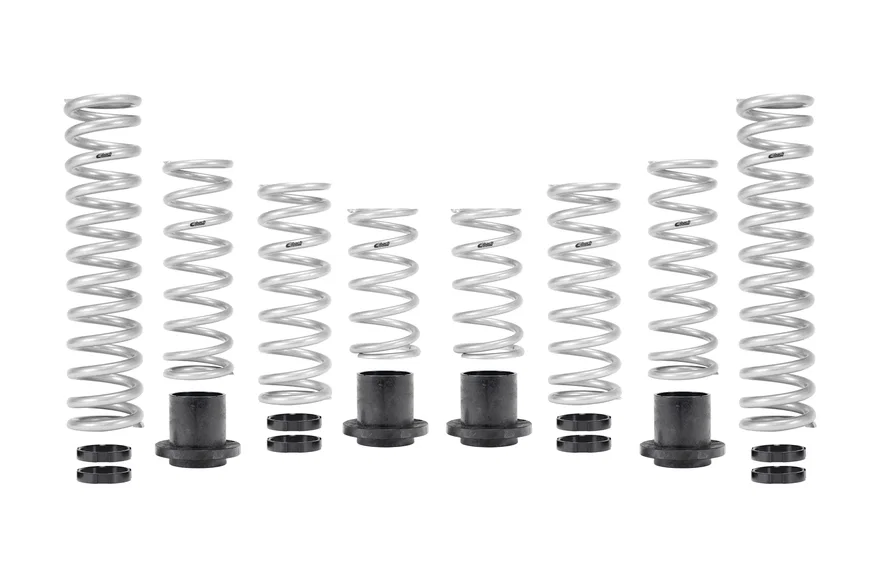 Front and Rear Set of 8 Springs + Hardware for Polaris RZR XP 4 Turbo EPS DYNAMIX Edition