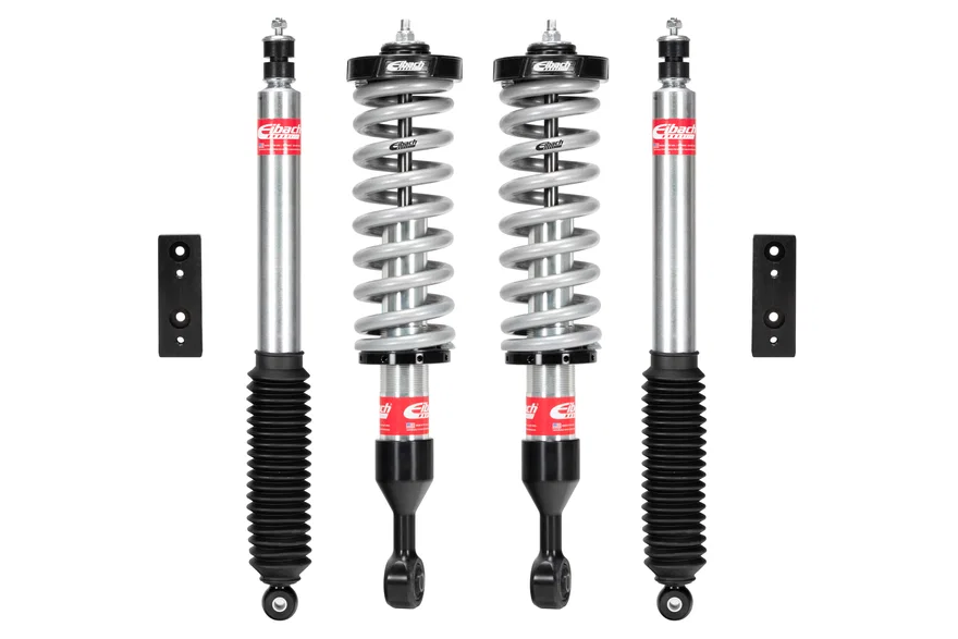 Pair of Front Coilovers + Rear Shocks for Toyota Tacoma