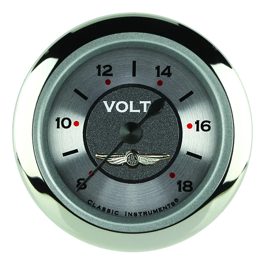 All American 2-1/8" Volt Gauge