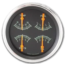 G/Stock 4-5/8" Quad Gauge (0-30 Ohm) image 1