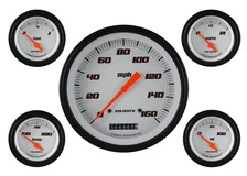 Velocity White Five Gauge Set image 1