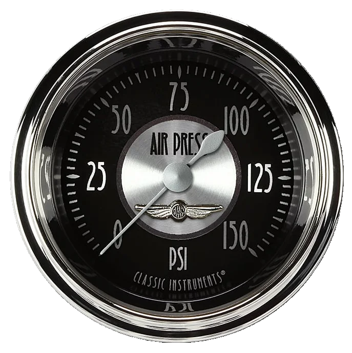 All American Tradition 2-1/8" Air Pressure Gauge