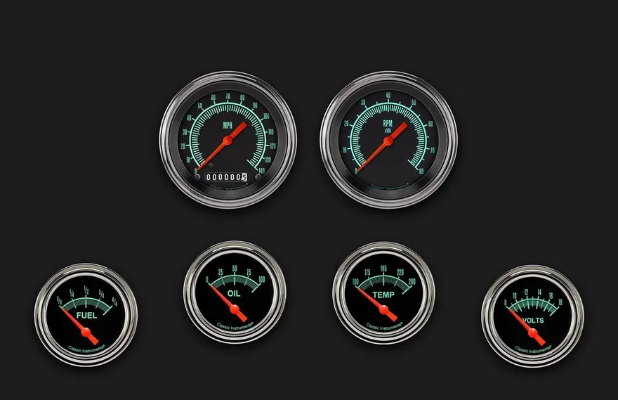 G/Stock Six Gauge Set