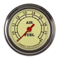 Vintage 2-1/8" Air Fuel Ratio Gauge image 1
