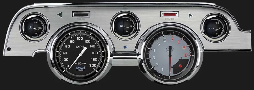 AutoCross Gray 1967-68 Mustang
