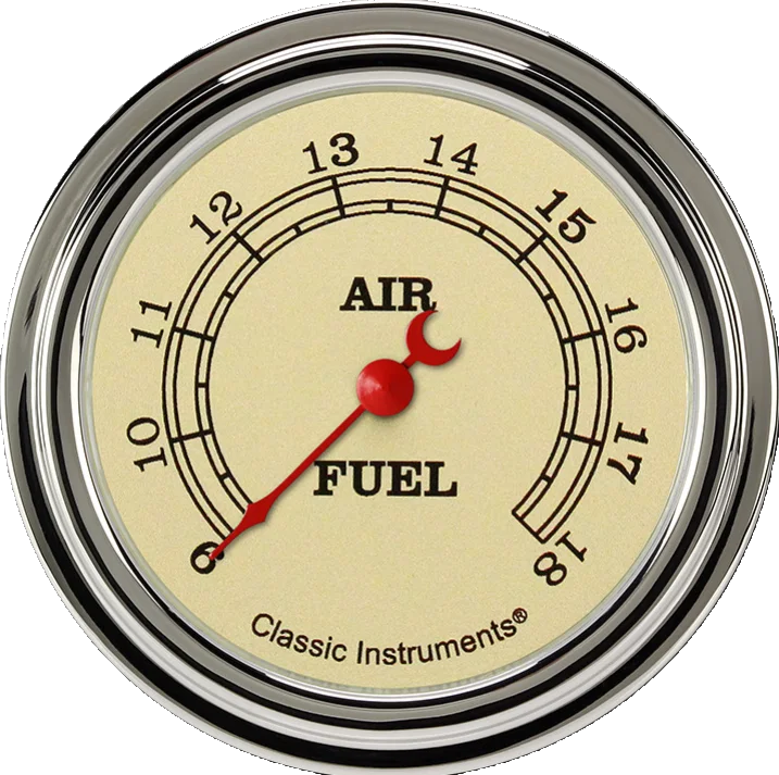 Vintage 2-5/8" Air Fuel Ratio Gauge