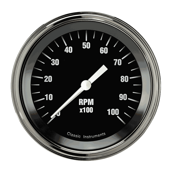 Hot Rod 3" Tachometer Gauge Gauge (10K)