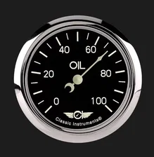 Series 2-5/8" Oil Pressure Gauge image 1