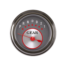 Silver Series 2-1/8" Gear Indicator, Overdrive image 1
