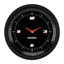 Velocity Black 3-3/8" Clock image 1