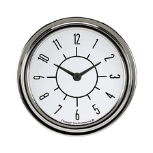 6-Pack Matching White 2-5/8" Clock image 1