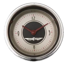 American Nickel 2-1/8" Clock W/Reset image 1