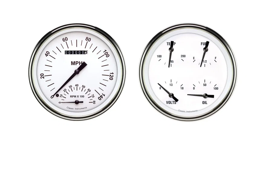 White Hot 5" Speedtach & Quad