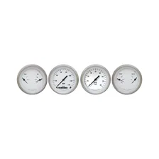 White Hot 3" Speedo/Tach/2 Duals-GM image 1