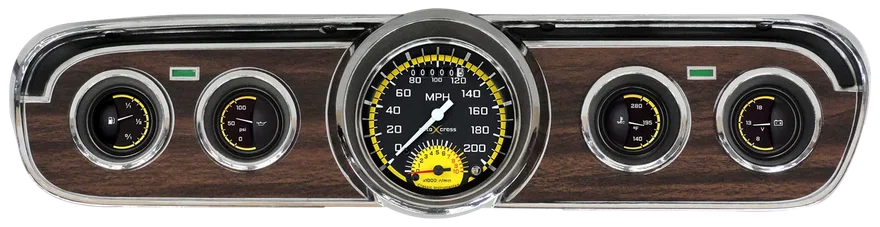 AutoCross Yellow 1965-66 Mustang Package