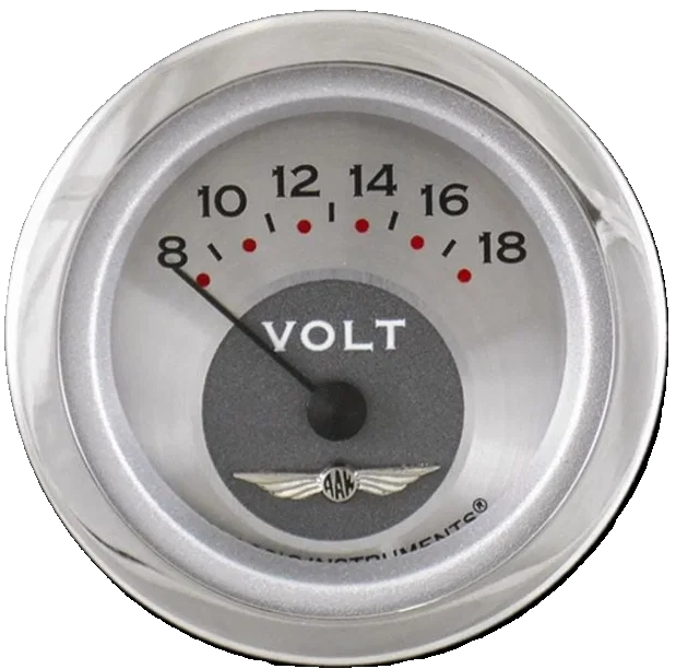 All American 2-1/8" Volt Gauge