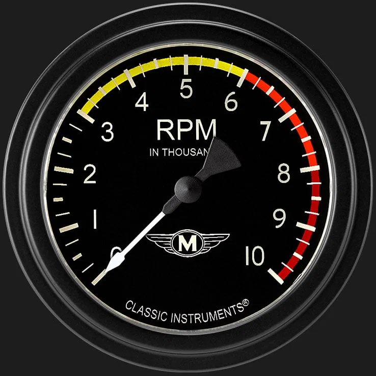Moal Bomber 2-5/8" Tachometer Gauge