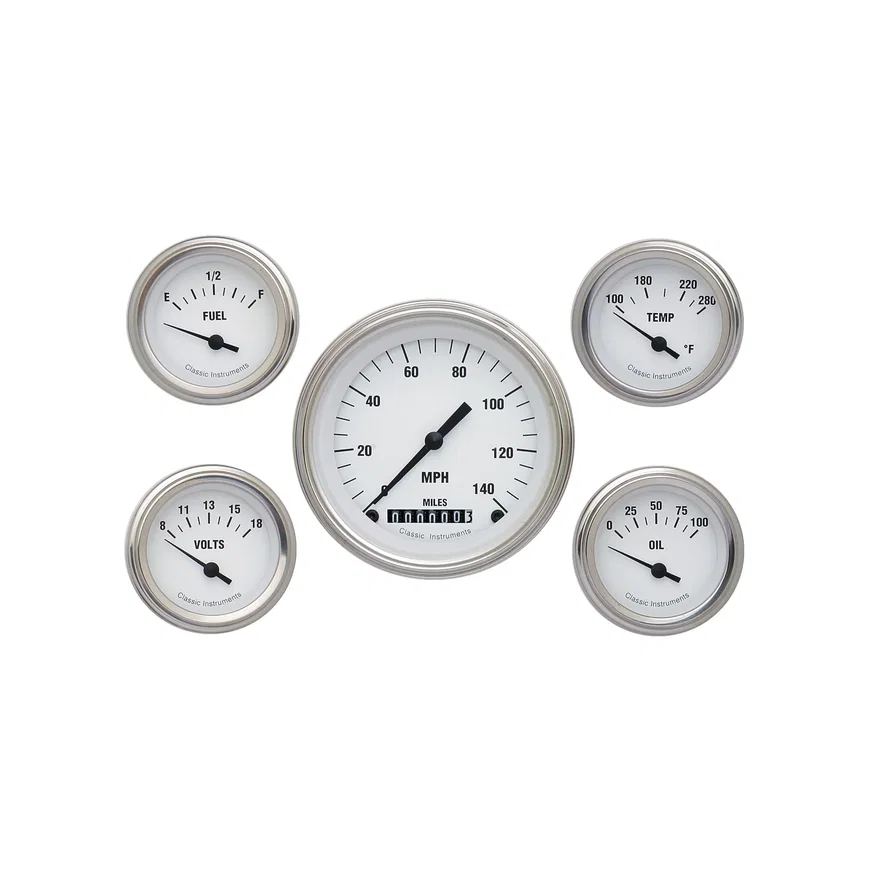 White Hot Series Five Gauge - GM
