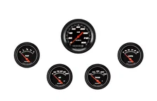 Velocity Black Five Gauge Set image 1