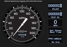 1963-67 Corvette AutoCross Gray OLED LS image 2