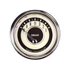 Nostalgia VT 2-1/8" Gear Indicator, Overdrive image 1