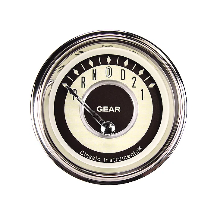 Nostalgia VT 2-1/8" Gear Indicator, Overdrive