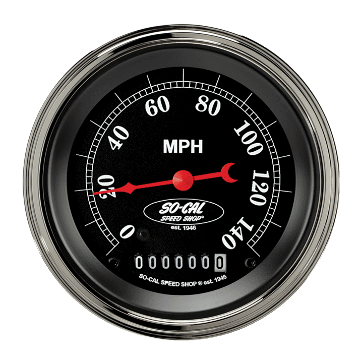 So-Cal 3-3/8" Speedometer Gauge