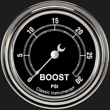 Traditional 2-5/8" Boost Gauge (30 PSI) image 1
