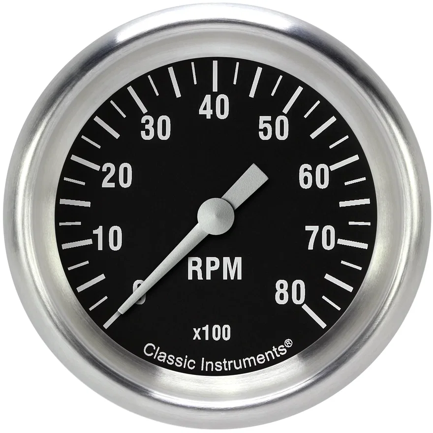 Hot Rod 2-5/8" Full Sweep Tachometer Gauge