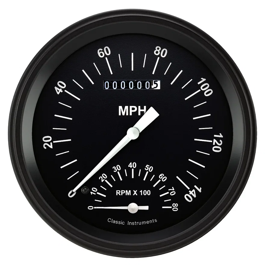 Hot Rod 5" Speedtachular Speedometer Gauge