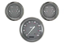 SG Series 5" Speedometer with Two 3" Gauges GM image 1