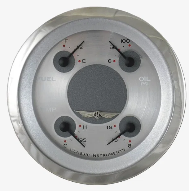 All American 3-3/8" Quad Gauge
